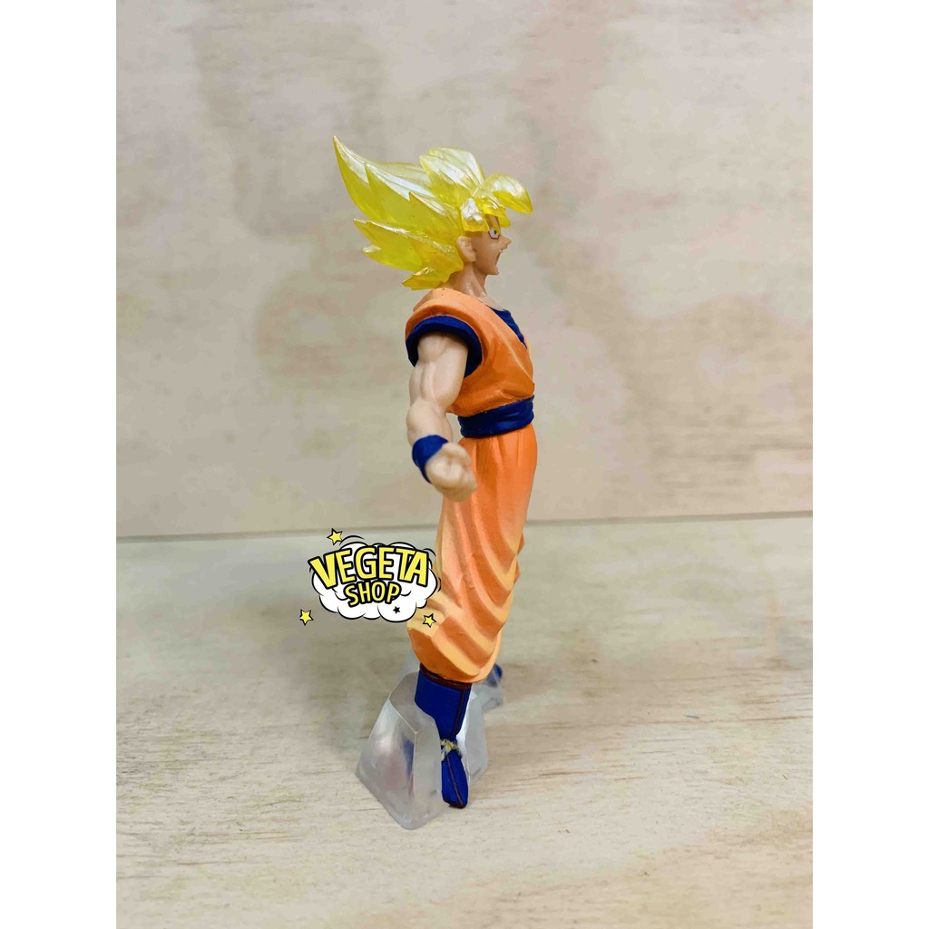 Mô hình Dragon Ball - SonGoku Son Goku SSJ - Gashapon Dragon Ball Super HG 05 - Chính hãng Bandai - Cao 10cm