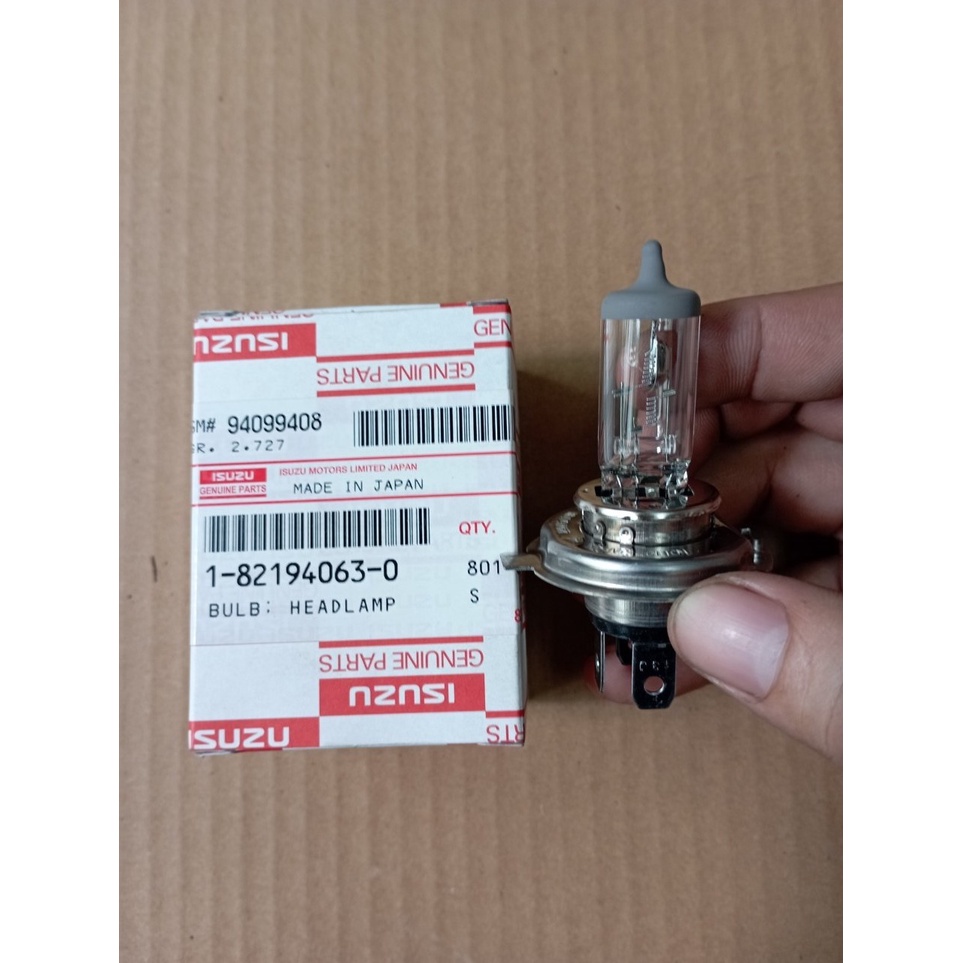 Bóng đèn pha xe ISUZU 12V - 24V chân H4 hàng chính hãng