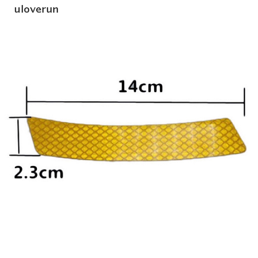 Bộ 2 Miếng Dán Phản Quang Cảnh Báo An Toàn Dành Cho Xe Hơi