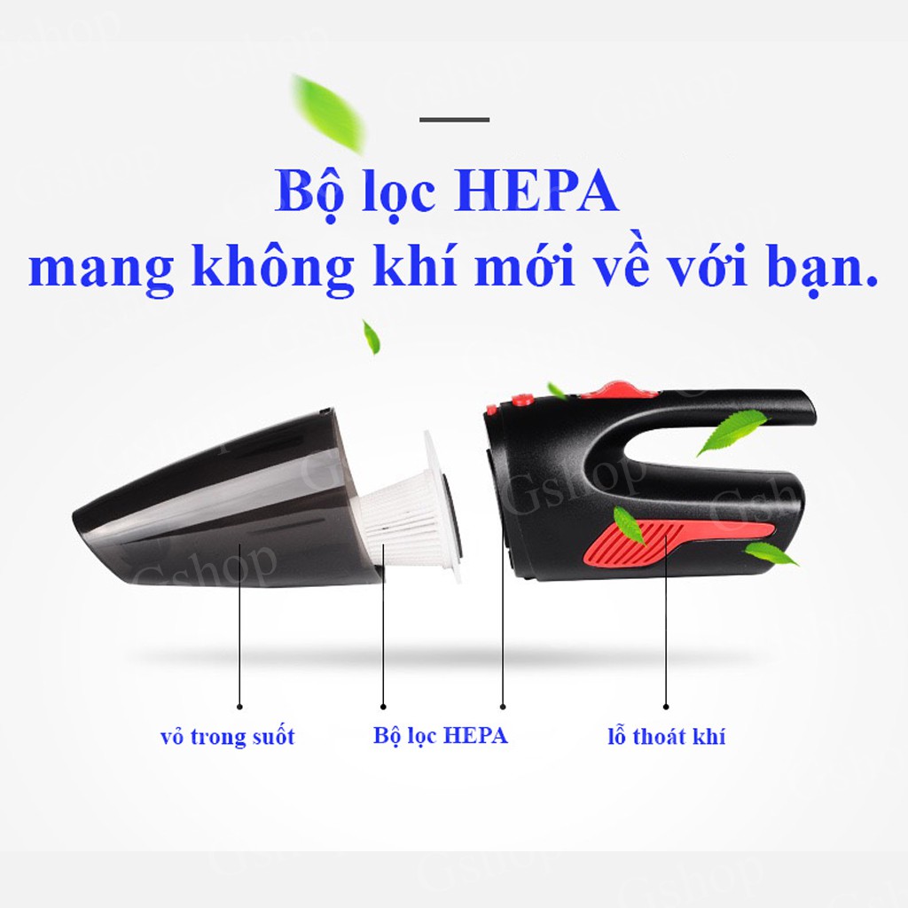 [BH 03 TH✅] máy hút bụi cầm tay Mini Cầm Tay Đa Năng Không Dây ô tô - Gia Đình - Vacuum  Cleaner  G Shop