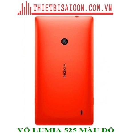 NẮP LƯNG LUMIA 525 MÀU ĐỎ