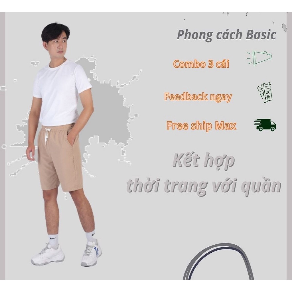 Áo Thun Nam, Phông Nam ngắn tay cổ tròn loại trơn thoáng mát, thấm hút mồ hôi