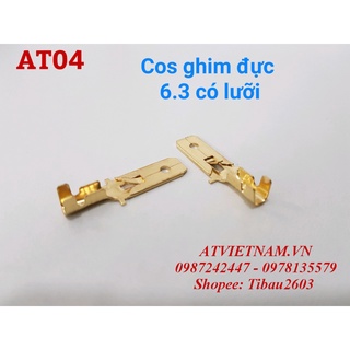 Cos Đực Ghim 6.3 - AT04 ( 1 bịch/50 cái)