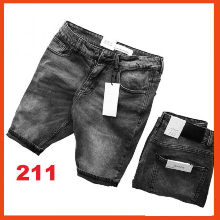 Quần short jean nam chất bò - quần short jean nam co giãn thời trang cao cấp Luty_shop90 ms210