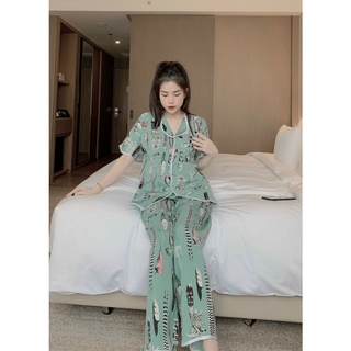 Đồ bộ PIJAMA LỤA TAY CỘC LATIN CAO CẤP