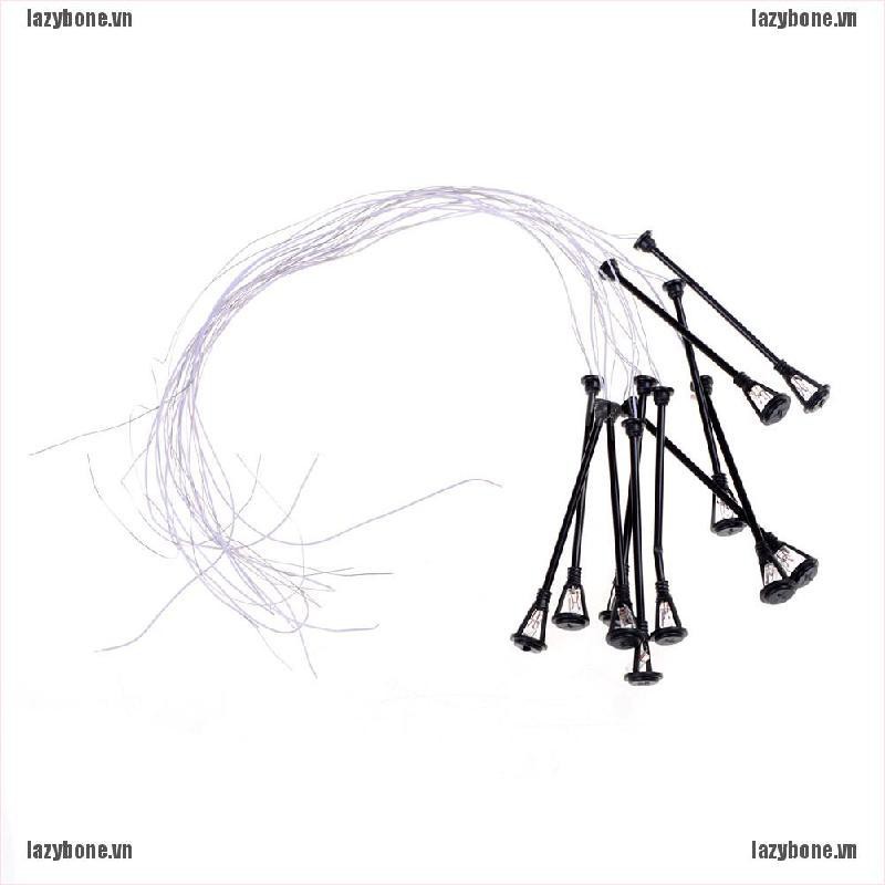 Bộ 10 Mô Hình Cột Đèn Tỉ Lệ 1 / 100 Dễ Thương