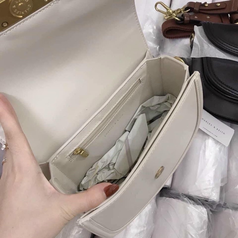 Túi xách đeo chéo nữ JanSi, túi đeo vai kẹp nách Basic bầu likeaut sz22