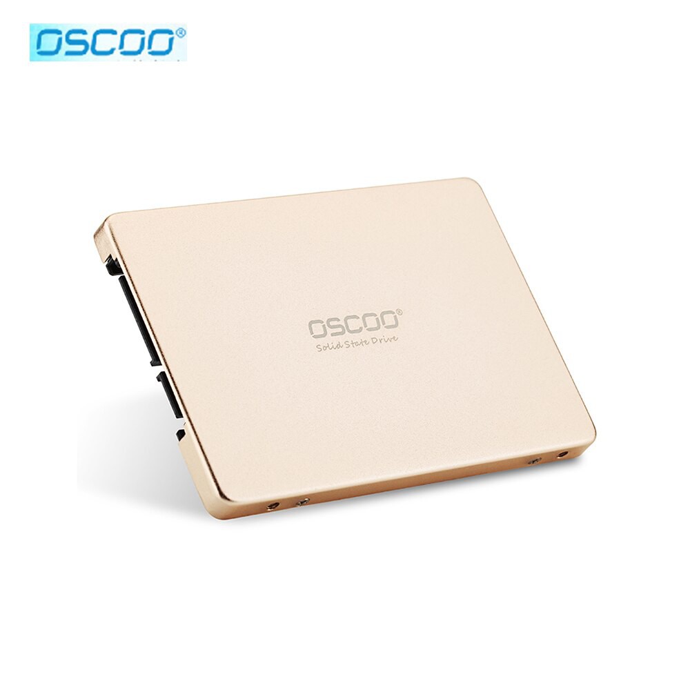 Ổ cứng SSD OSCOO 128GB SATA III 2.5 inch - tốc độ đọc 550MB/s (Gold)