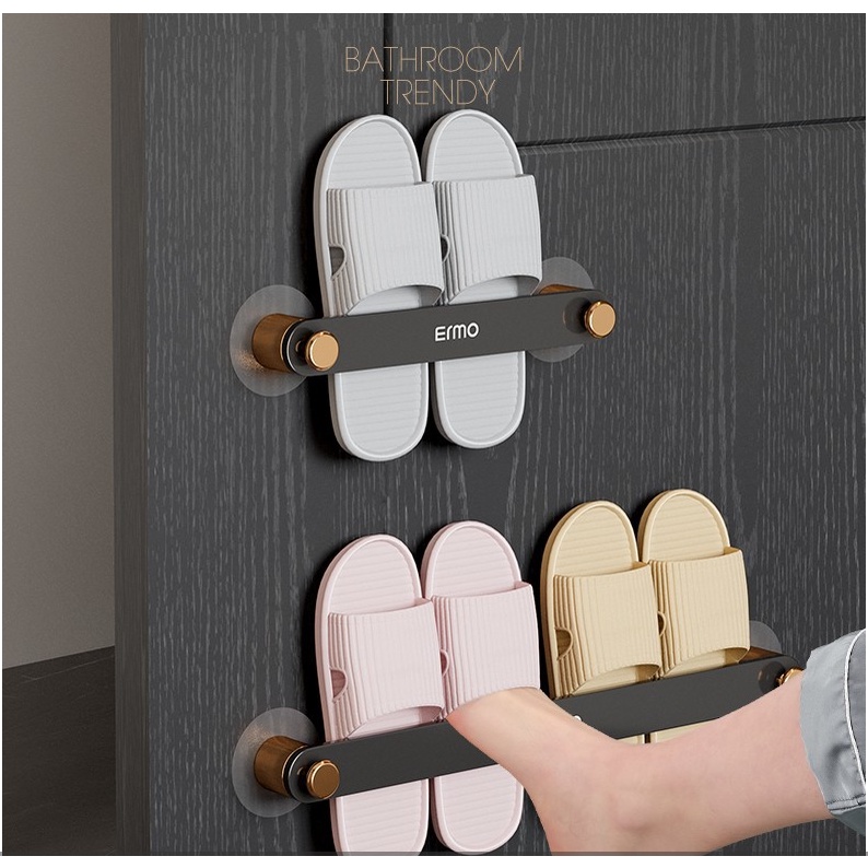 [Black Gold] Kệ để dép Ponny, Kệ treo khăn cao cấp Ponny phong cách sang trọng, lịch sự