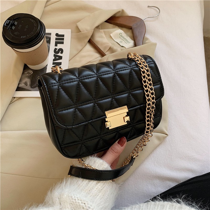 Túi xách nữ CEEKAY 💖 HOTTREND 💖 Túi đeo chéo nữ CK trần chỉ ZIGZAG sang trọng