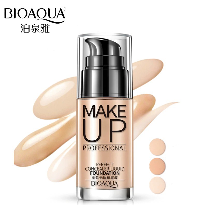 Kem nền che khuyết điểm MAKE UP Professional Perfect Concealer Liquid Foundation của Bioaqua (30ml) | BigBuy360 - bigbuy360.vn