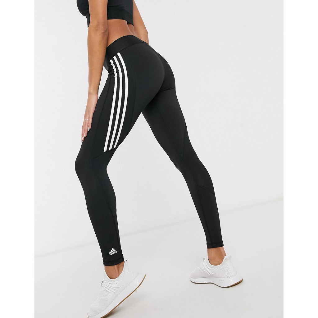 (HÀNG XUẤT XỊN)  Quần legging das 3 sọc ngắn 1769 Alphaskin Legging Made in Cambodia full tag code  SIZE S M L