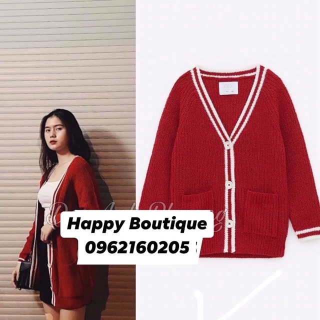 Áo khoác len cadigan 11/12 và 13/14