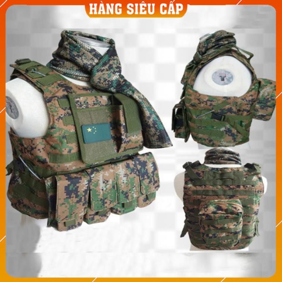 Áo Giáp Đi Phượt Chiến Thuật - Áo Giáp Bảo Hộ Xe Máy
