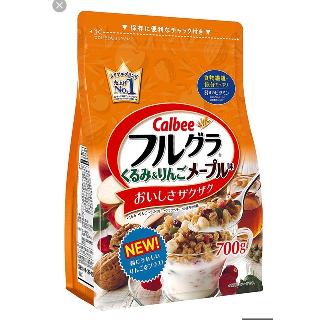 Ngũ cốc Calbee Nhật Bản [FREESHIP_MẪU MỚI 2022] hàng chuẩn nội địa, đủ màu đủ vị ngon tuyệt DATE 2022 | BigBuy360 - bigbuy360.vn