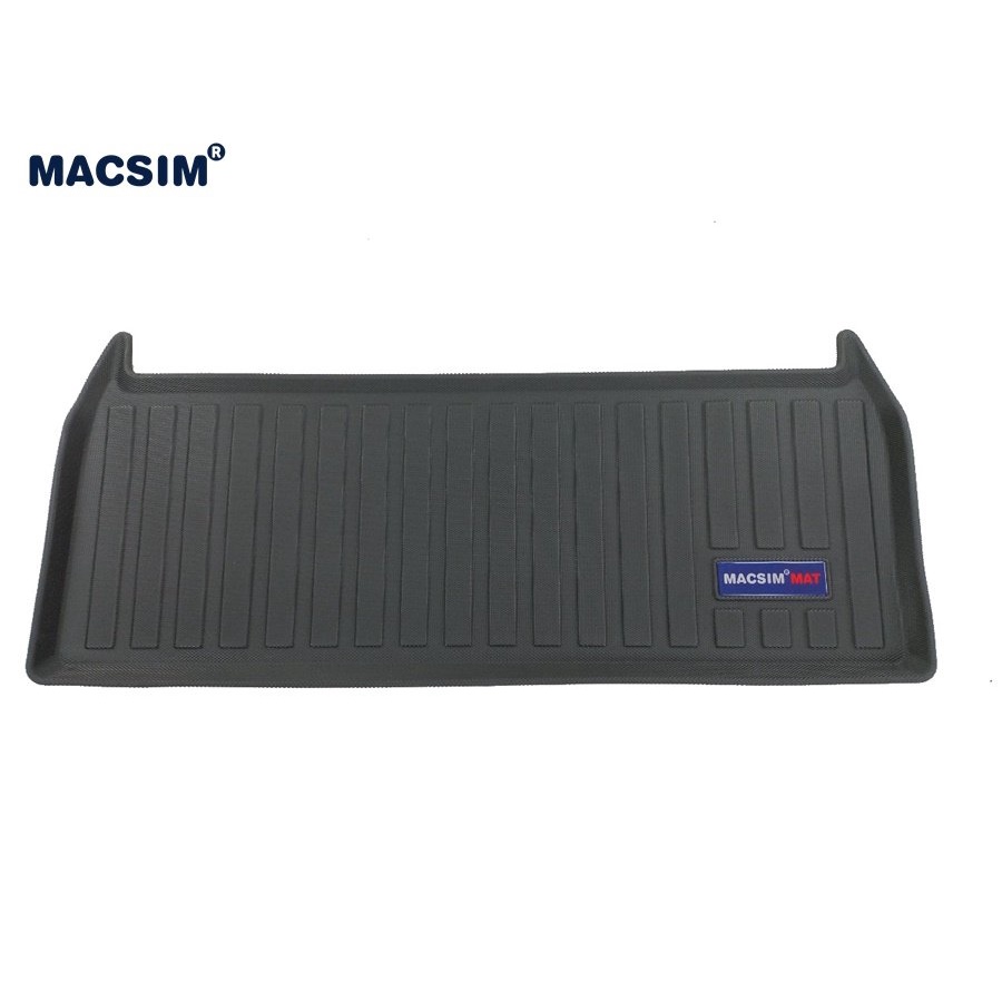 Thảm lót cốp xe ô tô KIA Carnival chất liệu nhựa TPV cao cấp màu đen(D0583)