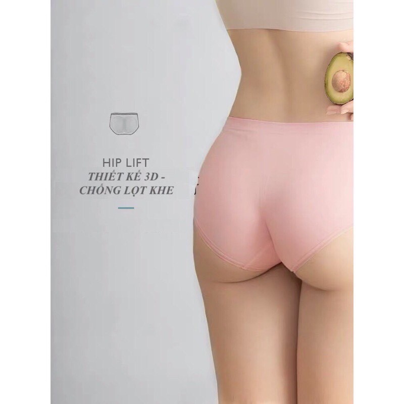 Quần Lót Nữ Cotton Cạp Vừa,Lót May Liền Thoáng Mát Thấm Hút Kháng Khuẩn 623