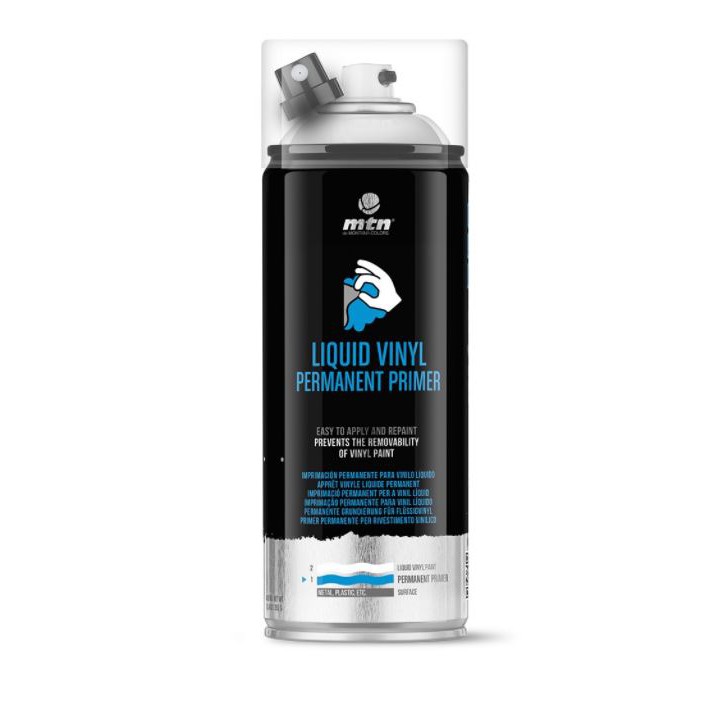 Sơn Lót Cho Lớp Vinyl - MONTANA PRO Liquid Vinyl Permanent Primer 400ml