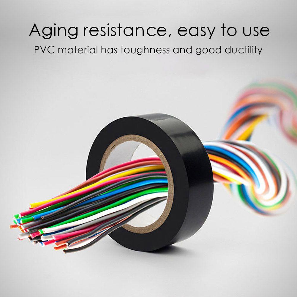 BORAG Cuộn Băng Quấn Dây Điện Bằng Nhựa PVC Chống Mòn Siêu Bền Tiện Dụng
