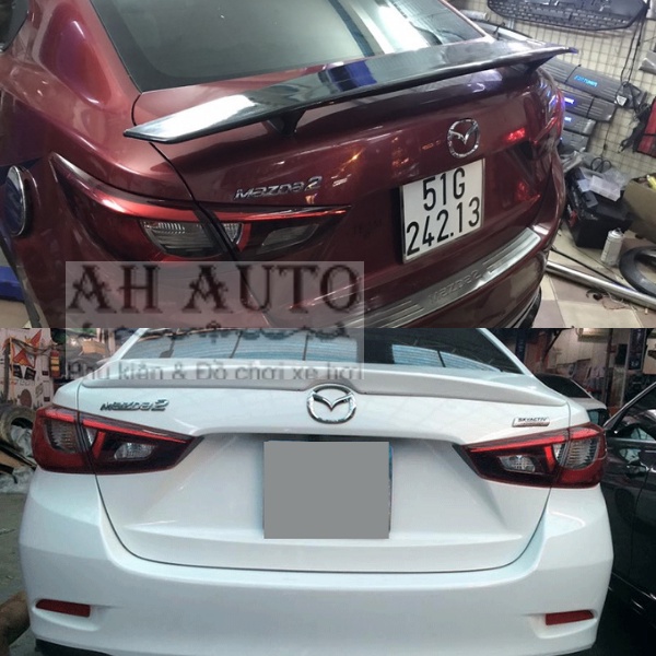 Đuôi gió,Đuôi cá Liền Cốp,Thể Thao Cao các mẫu dành cho Mazda 2 các đời HÀNG LOẠI 1 Cao Cấp