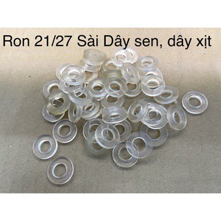 1 kg /1 ký Ron / Zoăng / Gioăng cao su phi 21 và phi 27 dùng cho chân sen, dây vòi hoa sen, dây xịt toilet