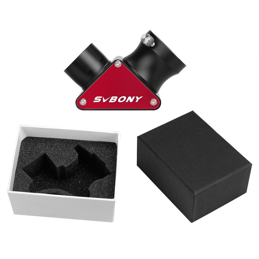 Gương SVBONY SV188P Zenith Cho Kính Thiên Văn Khúc Xạ Hoàn Toàn Bằng Kim Loại 1.25” 90 Độ Lớp Phủ Điện Môi Phản Xạ 99%