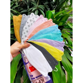 [Túi 5 chiếc] Khẩu trang 4D KF94 Hàn Quốc (khẩu trang con cá khẩu trang phi thuyền)