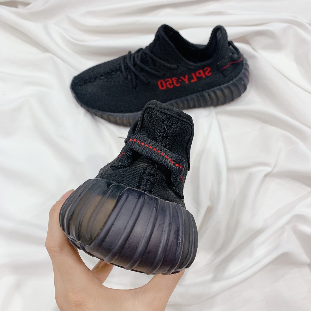 Giày Thể Thao Nam Nữ Ngô Thắng YZ 350 Core Black Red