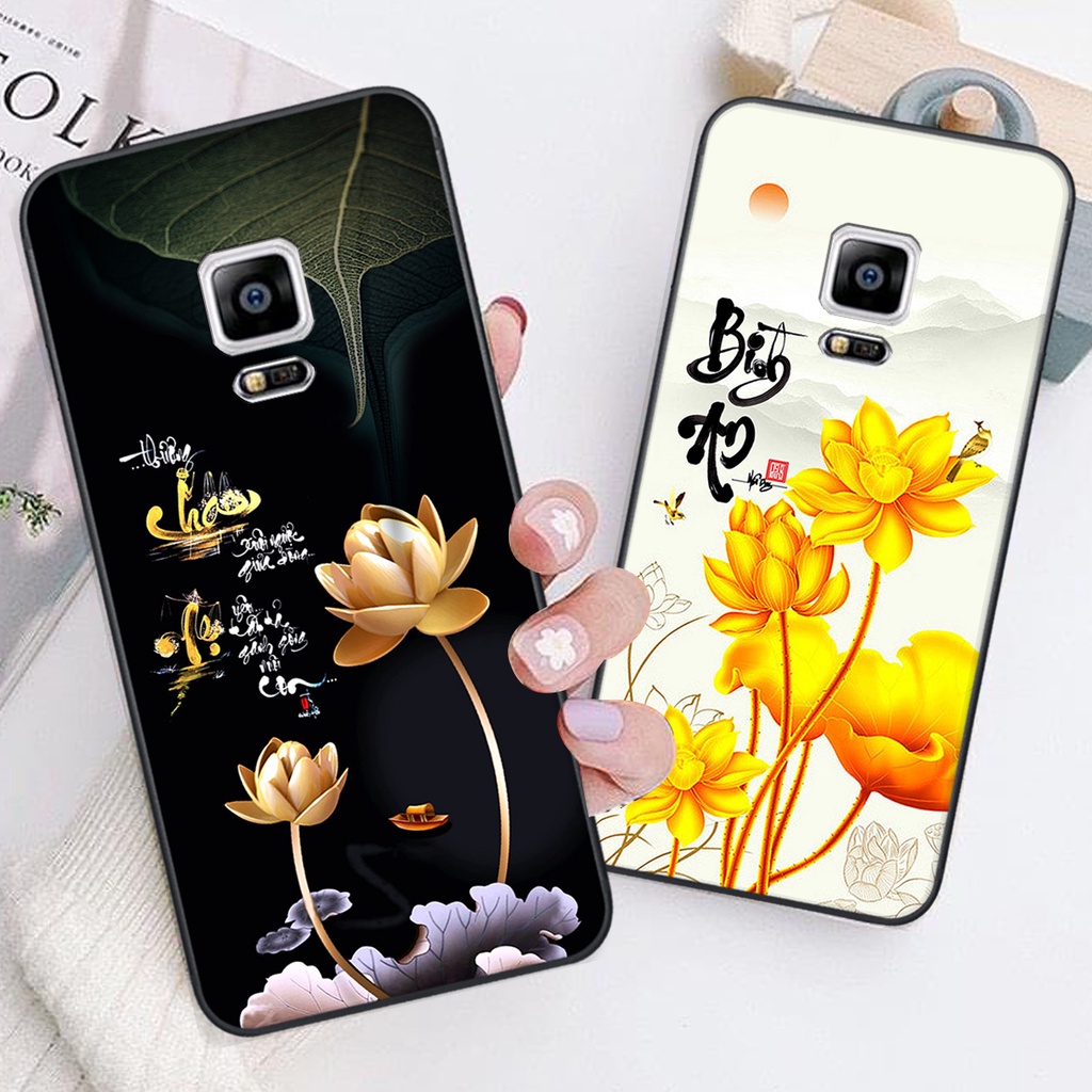 Ốp lưng Samsung Galaxy NOTE 4 in hình chữ tài chữ lộc, Cha Mẹ, bình an SIÊU ĐẸP