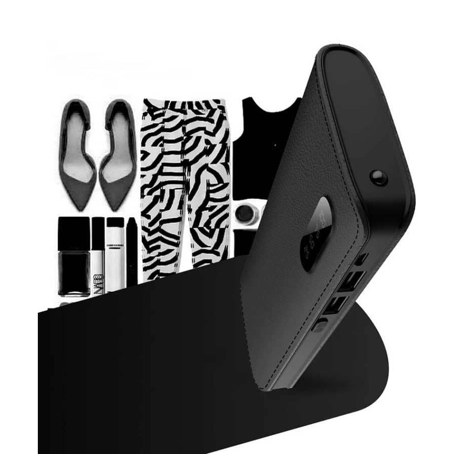 [Bảo Hành Chất Lượng] Sạc dự phòng bề mặt da siêu đẹp sạc nhanh an toàn Pin Sac Du Phong Dung Lượng 10000 mAh | BigBuy360 - bigbuy360.vn