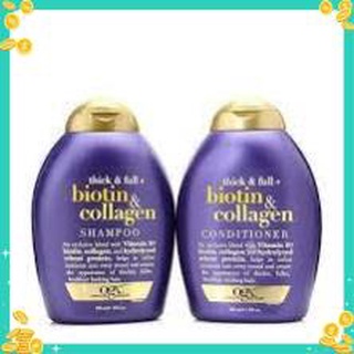 Dầu gội dầu xả biotin collagen tím 385ml_giá tốt