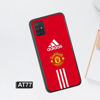 Ốp mặt lưng kính cường lực SAMSUNG GALAXY A51 - A71 in hình câu lạc bộ bóng đá