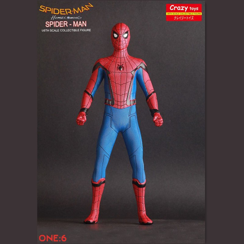 Mô hình Spider Man Homecoming Crazy Toys 30cm