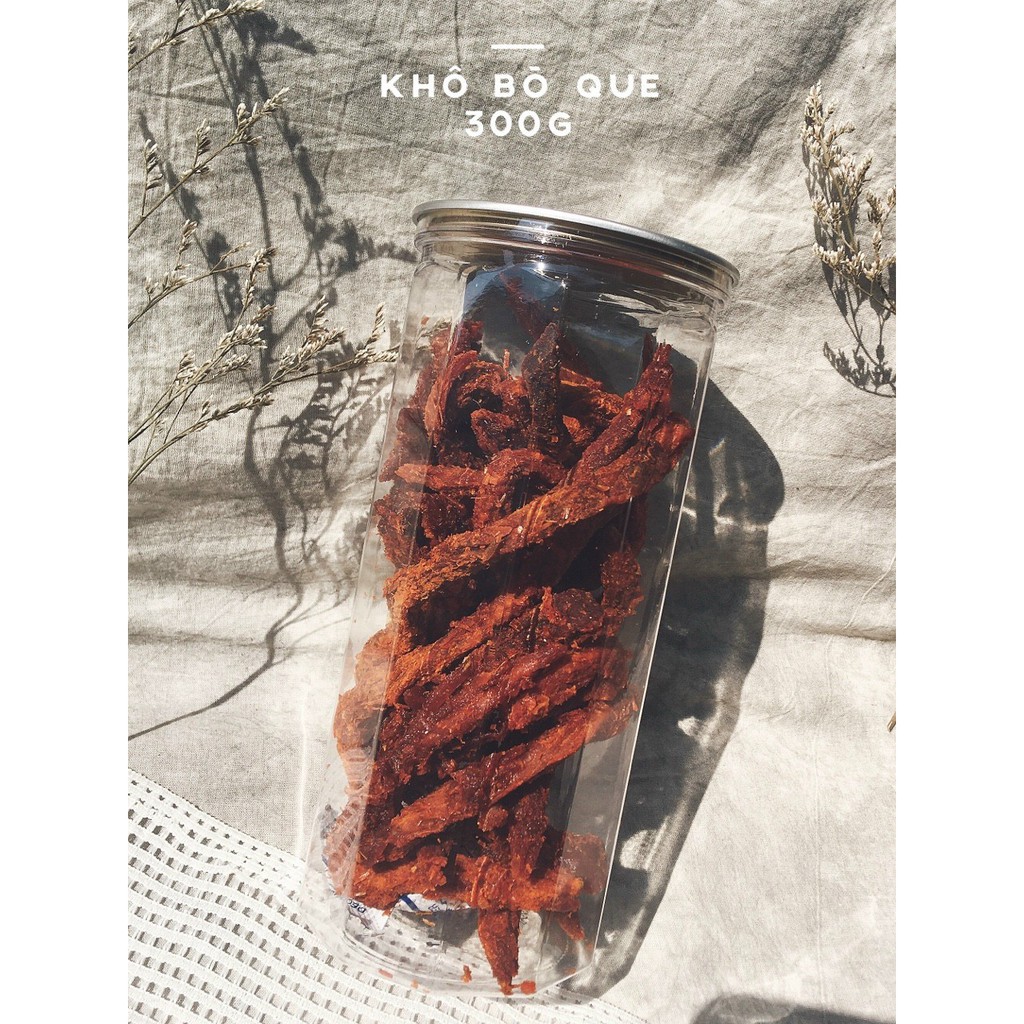  Khô Bò Que Hồng Ngự Nhà Làm Loại 1 Hũ 300g và Hũ 500g - Đồ Ăn Vặt Nhà Làm | BigBuy360 - bigbuy360.vn