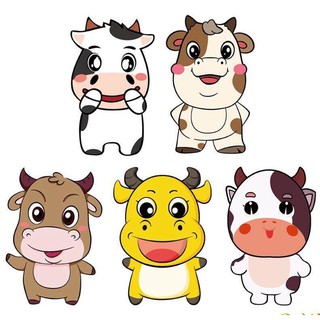 Bao lì xì trâu vàng tết tân sửu 2021