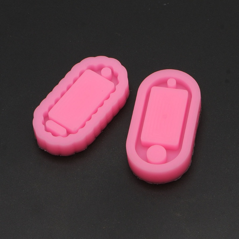 Khuôn Silicone Làm Thẻ ID / Móc Khóa Bằng Resin Epoxy DIY