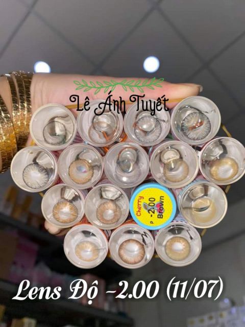 LENS ĐỘ ( -2.00 ĐẾN -2.75) 55K/ CẶP + KHAY ĐƠN