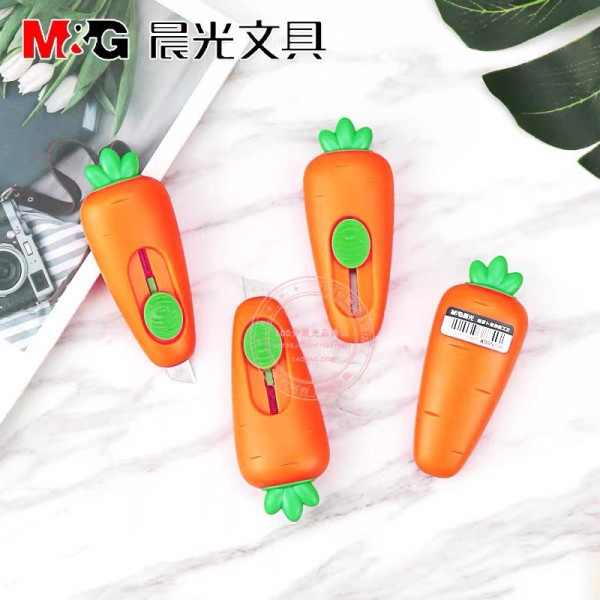 Dao Rọc Giấy Mini MG Hình Cà Rốt