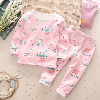 Set 2 Bộ nỉ bông cho bé