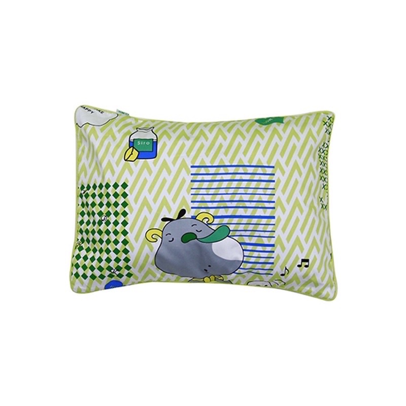 Áo gối đầu 30x 50 viền gân cotton hoa hometex