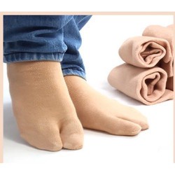 5 đôi tất xỏ ngón nữ màu da