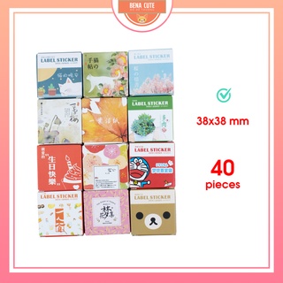 set 45 sticker nhãn dán🛫 cute trang trí nhật ký nhiều mẫu lựa chọn