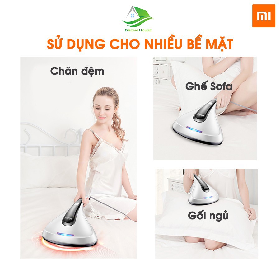 (Thế Hệ Mới) Máy hút bụi giường đệm,máy hút bụi diệt khuẩn MIUI công nghệ mới hút cực khỏe khử trùng chuyên nghiệp