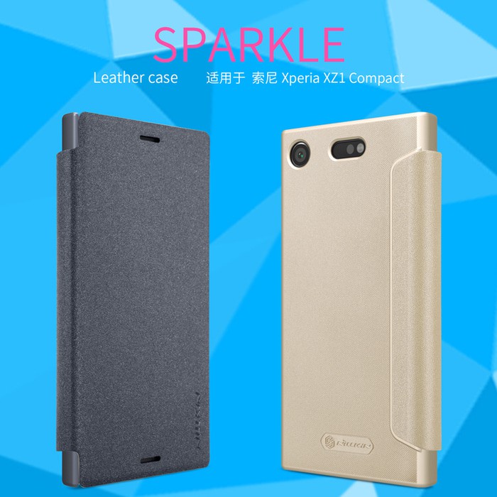 Nillkin Bao Da Điện Thoại Nắp Gập Cho Sony Xperia Xz1 Compact