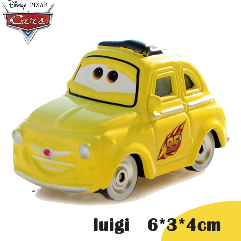 DISNEY Mô Hình Xe Hơi Pixar Cappuccino Lightning McQueen Cruz Ramirez Mater Jackson Mini Bằng Kim Loại Làm Quà Tặng Cho Bé