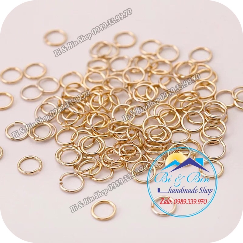 Gói Khoen Tròn Đóng Làm Phụ Kiện Trang Sức Handmade