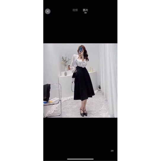 set yếm sơ mi
