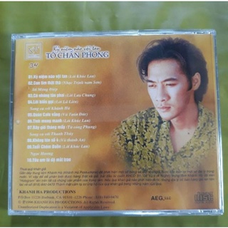 Bộ 3 cd Tô Chấn Phong phono