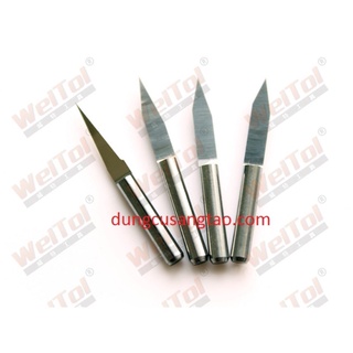 Dao khắc cnc v3 ngắn / dao khắc gỗ, nhựa