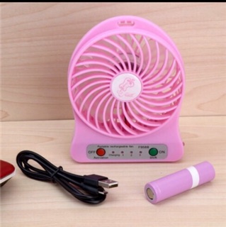 Quạt sạc tích điện mini 3 tốc độ gió